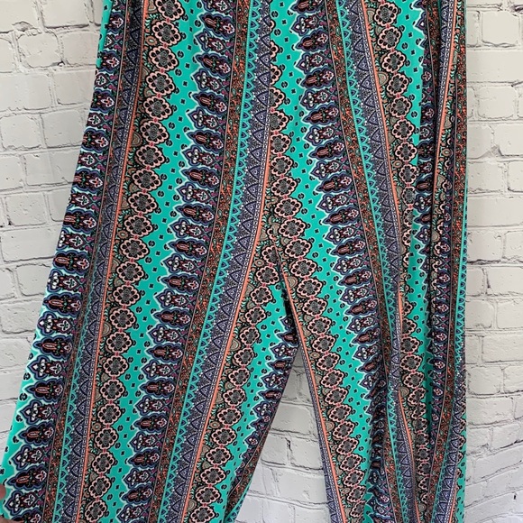 BOBBIE BROOKS 3X Soft Boho Crop Palazzo Pants - Picture 7 of 8